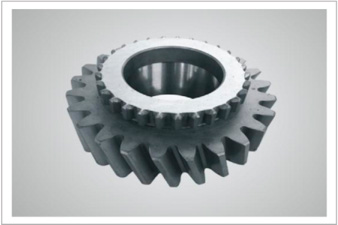 Коническое зубчатое колесо с комбинированными зубьями