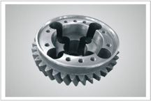 Фасонное внутреннее коническое зубчатое колесо