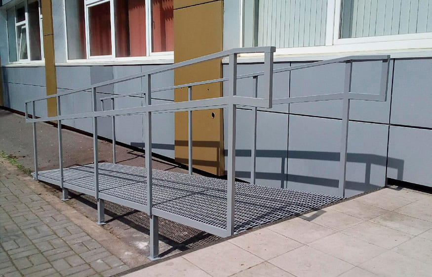 Пандусы металлические