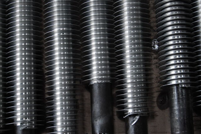 Оребренная труба