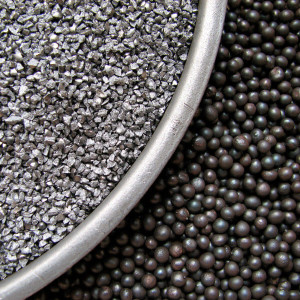 Дробь стальная, чугунная