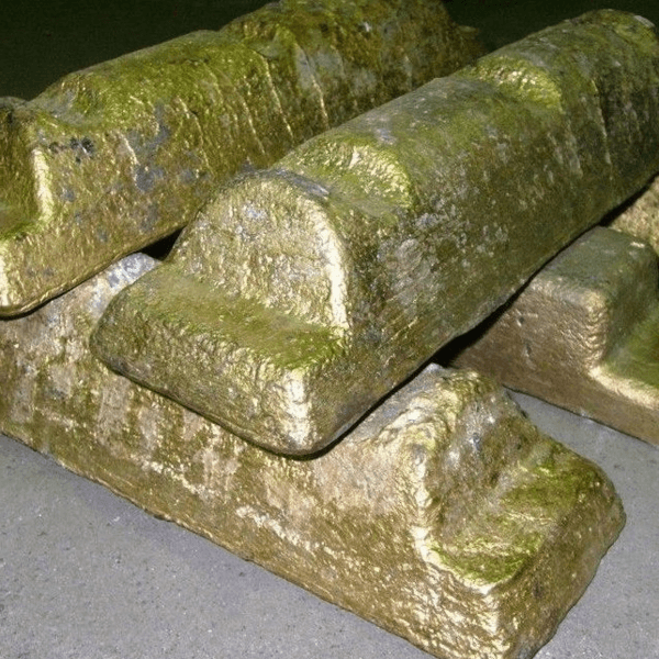 Слиток латунный