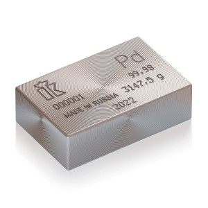 Слиток палладия