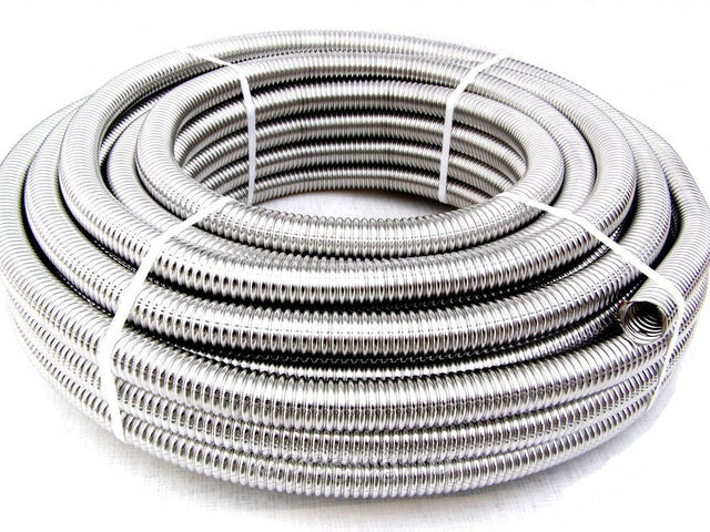 Гофрированная нержавеющая труба