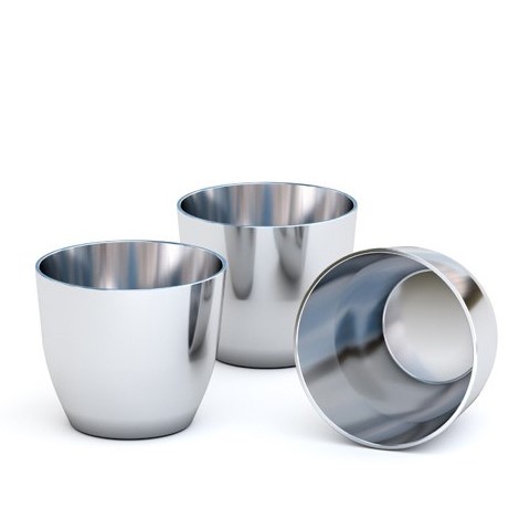 Тигель серебряный