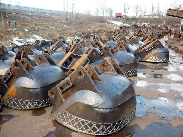 Черпак козырьковый для драги