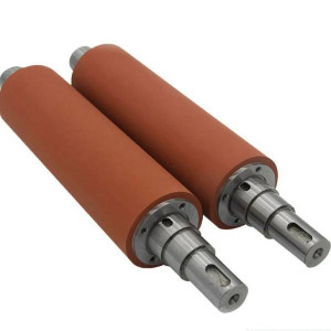 Вал обрезиненный