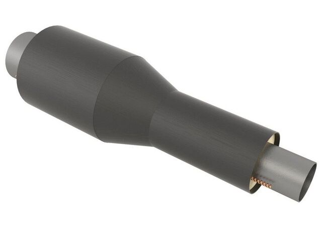 Переход в ППУ изоляции