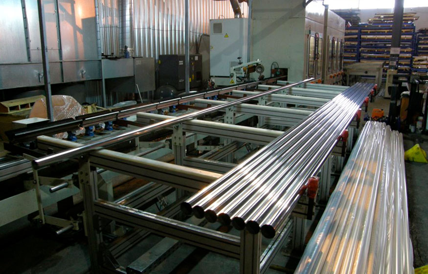 Полировка труб