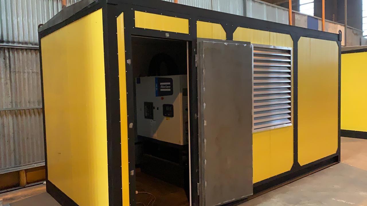 Контейнер дизель-генератора на 6 кВт