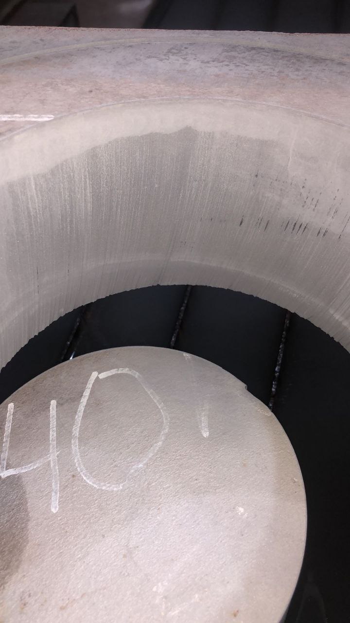 Гидроабразивная резка плиты 20Х23Н18