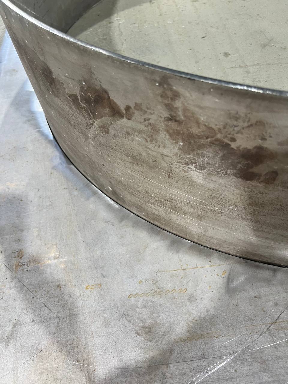 Производство обечайки из нержавеющей стали